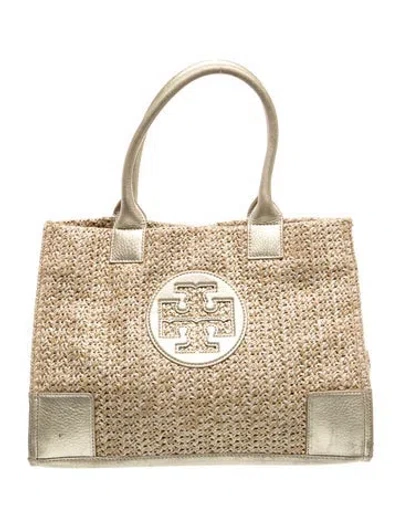 Pre-owned Tory Burch Straw Tote