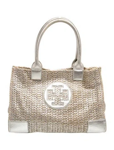Pre-owned Tory Burch Straw Tote