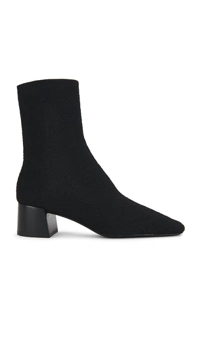 Tory Burch Stretch Ankle Boot In Black