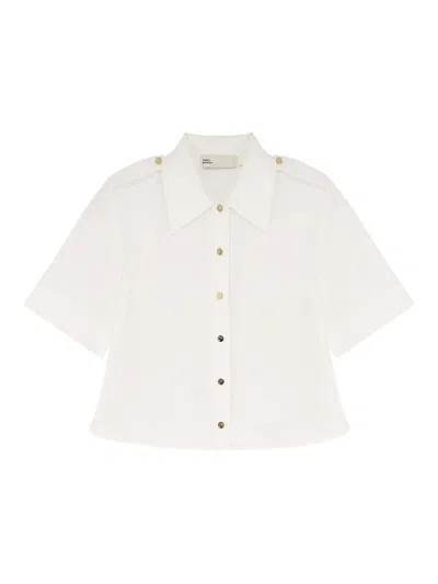 TORY BURCH CAMISA - BLANCO