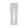 Tory Burch Stretch Denim Jeans In White