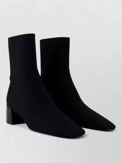 Tory Burch Stretch Nylon Ankle Boots Block Heel In Multi