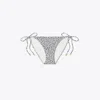 Tory Burch String Bikini Bottom In Gray