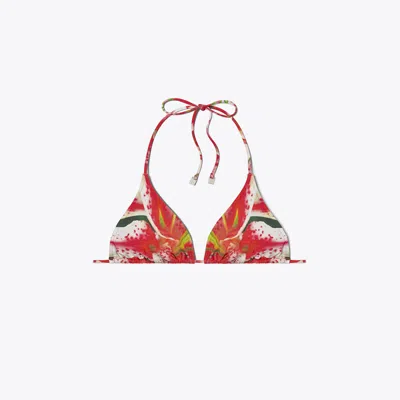 Tory Burch String Bikini Top In Pink