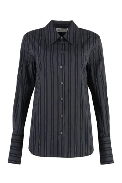 TORY BURCH TORY BURCH STRIPED COTTON SHIRT