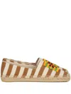 Tory Burch Striped Espadrilles