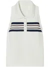 TORY BURCH PIQUE POLO TANK TOP