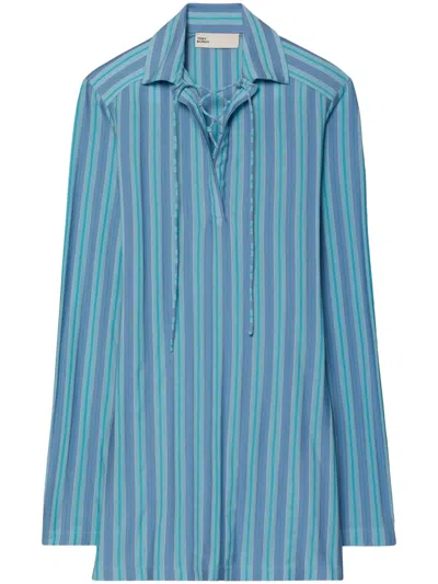 TORY BURCH STRIPED TUNIC