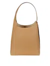 Tory Burch Structured Bag With Single Shoulder Strap In Neutral