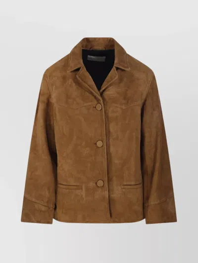 TORY BURCH STRUCTURED JACKET WITH TAILORED SILHOUETTE