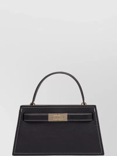 Tory Burch Structured Tote Bag With Top Handle And Crossbody Strap