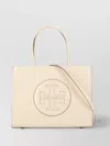 Tory Burch Structured Tote Bag With Top Handles And Shoulder Strap