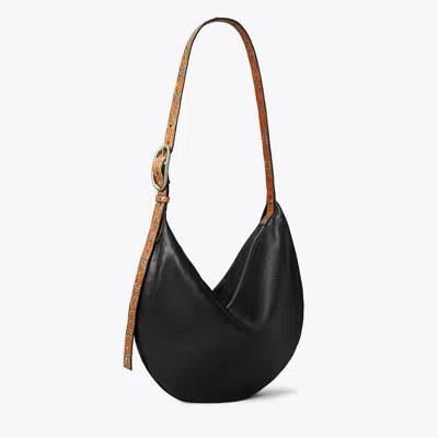 Tory Burch Studded Balloon Bag In Black