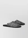 Tory Burch Studded Embellished Leather Mules In Black