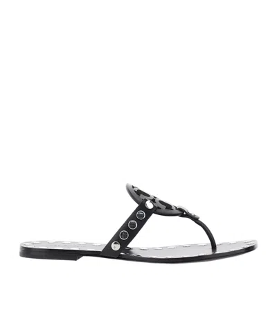 Tory Burch Studded Flip Flops