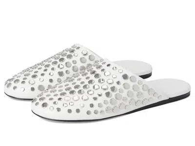 Tory Burch Studded Mule In White