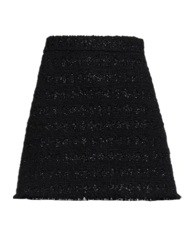 Tory Burch Stylish And Minimalist Midi Skirt In Black