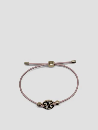 Tory Burch Stylish Mini Bracelet In Tory Gold/pink