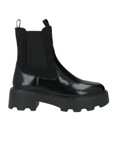 Tory Burch Stylish Platform Boots In Black