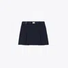Tory Burch Sublime Jacquard Skirt In Blue