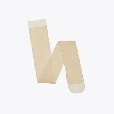 Tory Burch Sublime Thigh Highs In Ivory