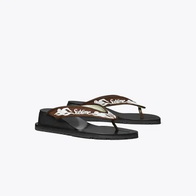 Tory Burch Sublime Wedge Flip-flop In Multi