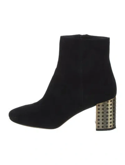 Pre-owned Tory Burch Suede Boots In Black