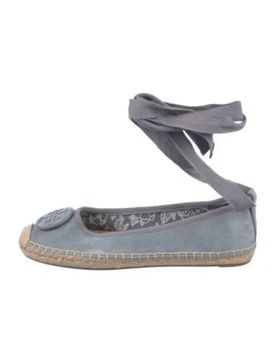 Pre-owned Tory Burch Suede Espadrilles