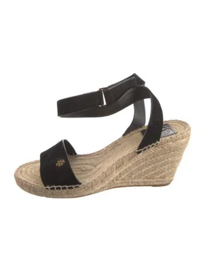 Pre-owned Tory Burch Suede Espadrilles