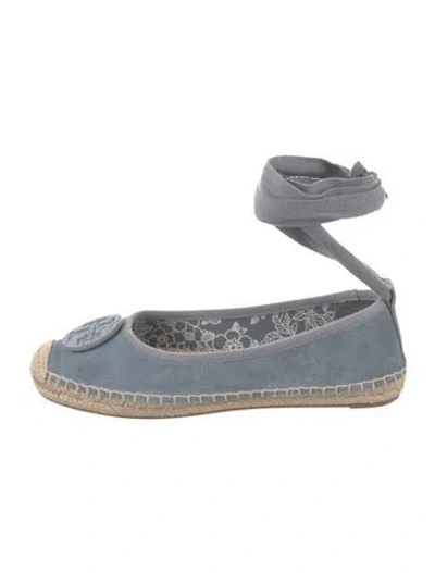 Pre-owned Tory Burch Suede Espadrilles