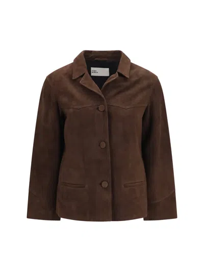 TORY BURCH TORY BURCH SUEDE GOATSKIN JACKET