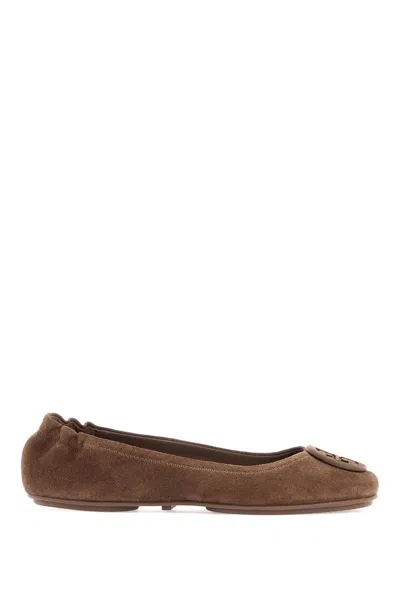 Tory Burch Flat Shoes In Brown