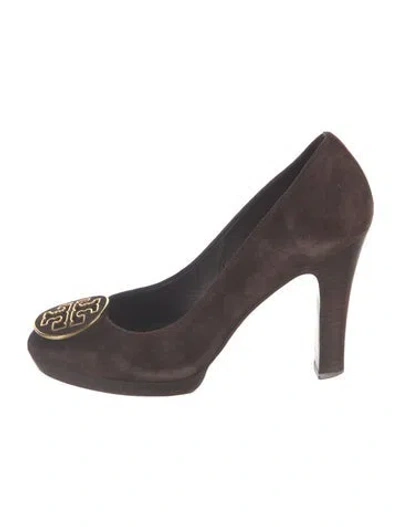 Pre-owned Tory Burch Suede Pumps