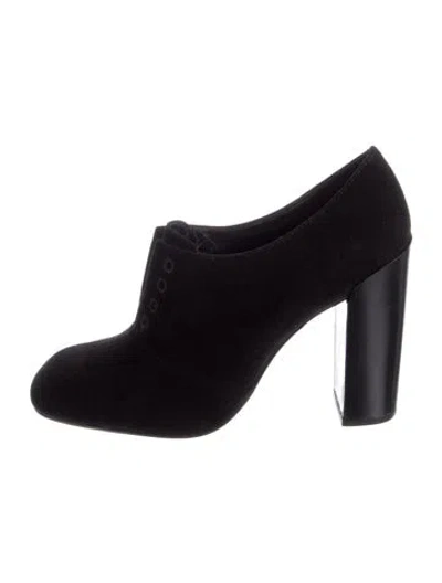 Pre-owned Tory Burch Suede Pumps In Multi
