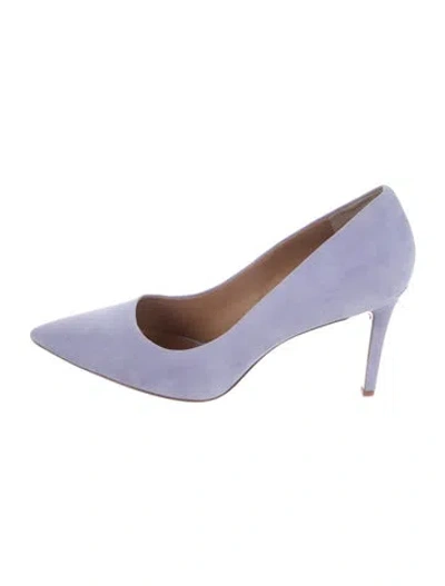 Pre-owned Tory Burch Suede Pumps In Multi