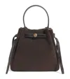 Tory Burch Suede Romy Bucket Bag In Brown
