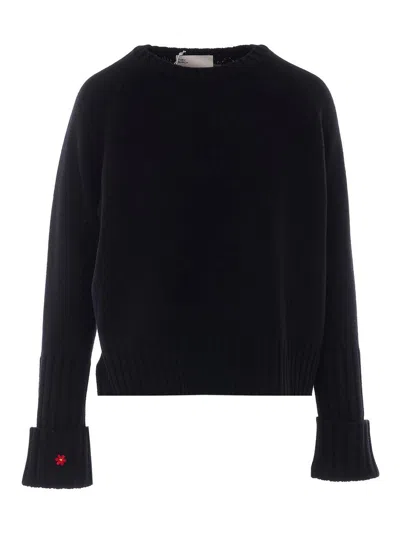 Tory Burch Suéter Cuello Redondo - Negro In Black