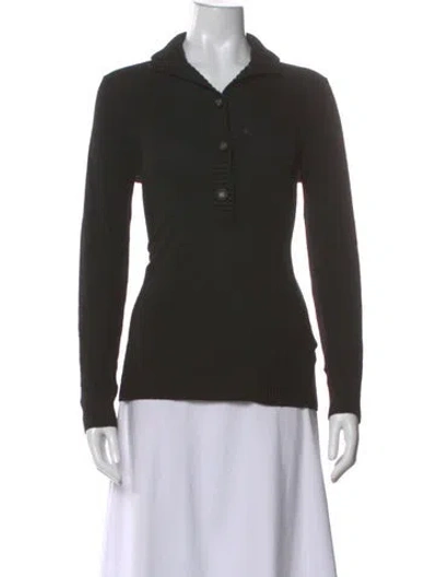 Pre-owned Tory Burch Sweater In Black