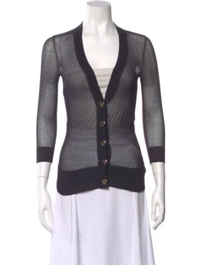 Pre-owned Tory Burch Sweater In Blue