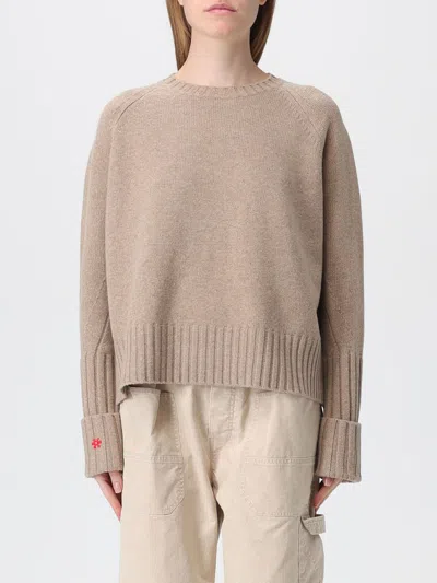 Tory Burch Sweater  Woman Color Beige In Brown