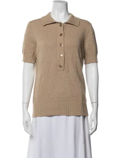 Pre-owned Tory Burch Sweater W/ Tags In Neutrals