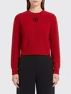 Tory Burch Multicolor Wool Sweatshirt In Red