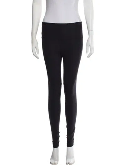 Pre-owned Tory Burch Sweatpants In Black