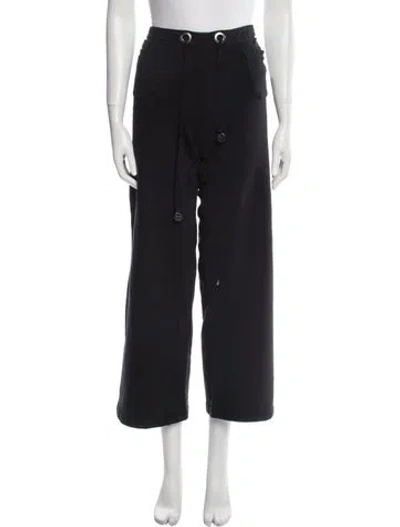 Pre-owned Tory Burch Sweatpants In Black