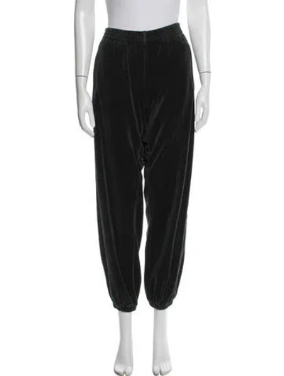 Pre-owned Tory Burch Sweatpants In Green