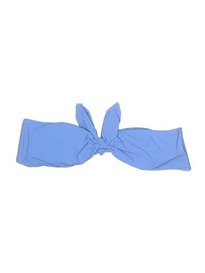 Pre-owned Tory Burch Swimsuit Top Blue Swimwear