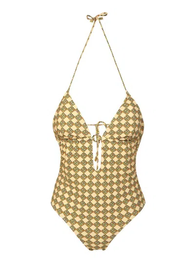Tory Burch Swimwear In Green