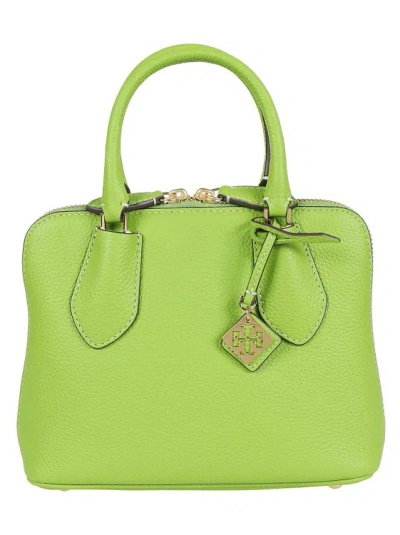 TORY BURCH SWING LEATHER TRUNK BAG
