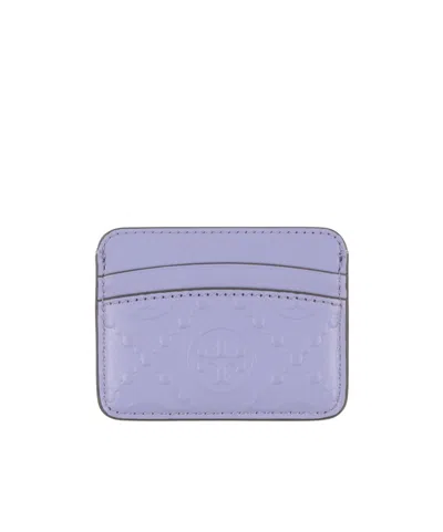 Tory Burch Synthetic Material Cardholder In Blue