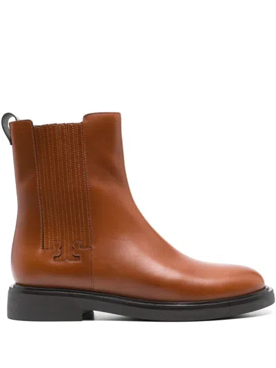Tory Burch T Gore Chelsea Boots In 200 - Sierra Tan